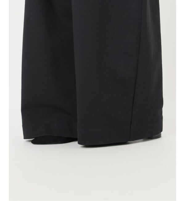 VERMEIL par iena「《手洗い可》Curved Tuck パンツ」|その他|