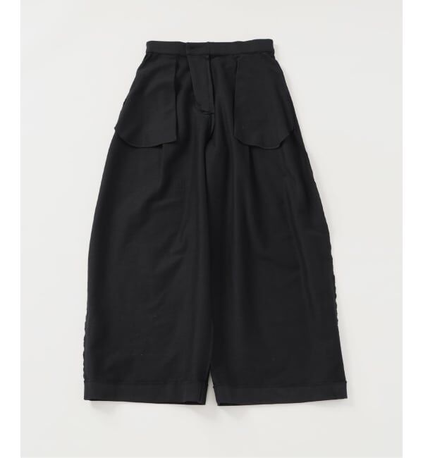 VERMEIL par iena「《手洗い可》Curved Tuck パンツ」|その他|