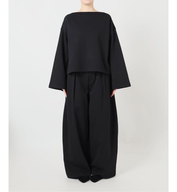 VERMEIL par iena「《手洗い可》Curved Tuck パンツ」|その他|