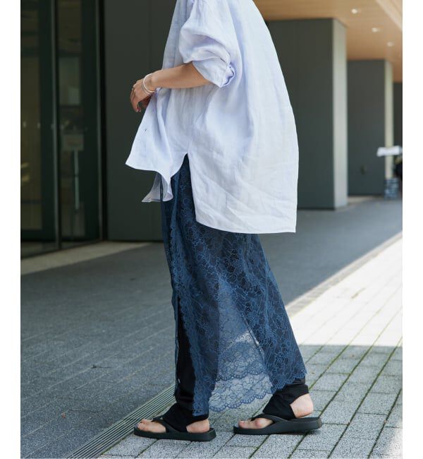 VERMEIL par iena「Lace Overlay Scarf」|その他|
