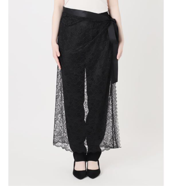 VERMEIL par iena「Lace Overlay Scarf」|その他|