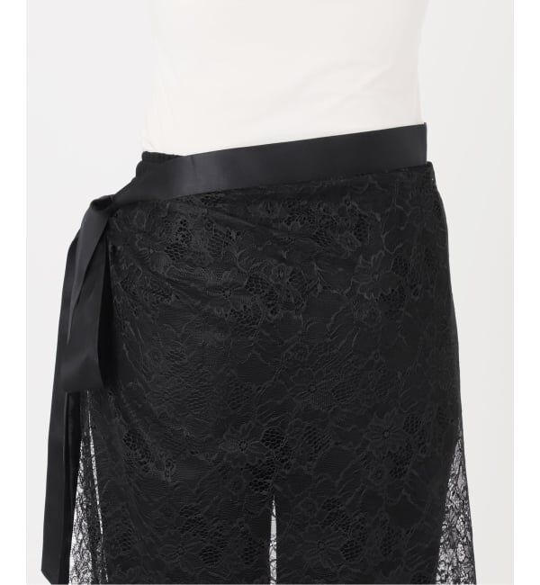 VERMEIL par iena「Lace Overlay Scarf」|その他|