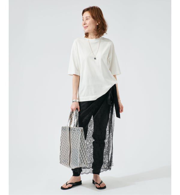 VERMEIL par iena「Lace Overlay Scarf」|その他|