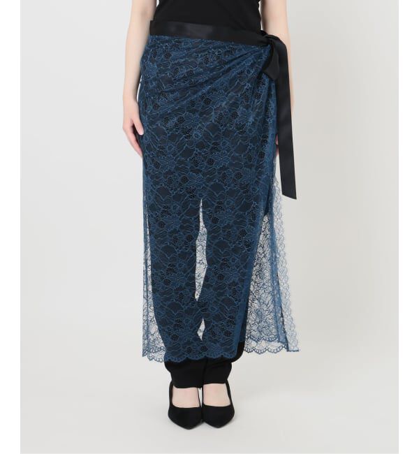 VERMEIL par iena「Lace Overlay Scarf」|その他|