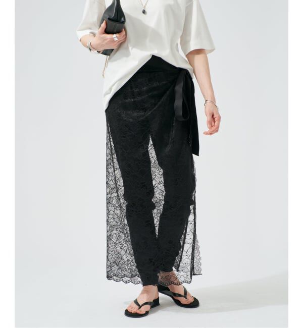 VERMEIL par iena「Lace Overlay Scarf」|その他|