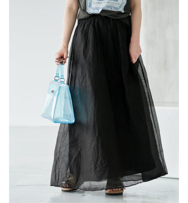 IENA「MARILYN MOON/マリリンムーン sheer cotton 2way op ワンピース 4263-105」|ワンピース|