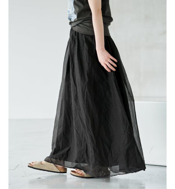 IENA「MARILYN MOON/マリリンムーン sheer cotton 2way op ワンピース 4263-105」|ワンピース|