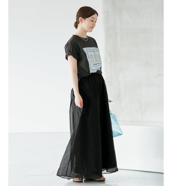 IENA「MARILYN MOON/マリリンムーン sheer cotton 2way op ワンピース 4263-105」|ワンピース|