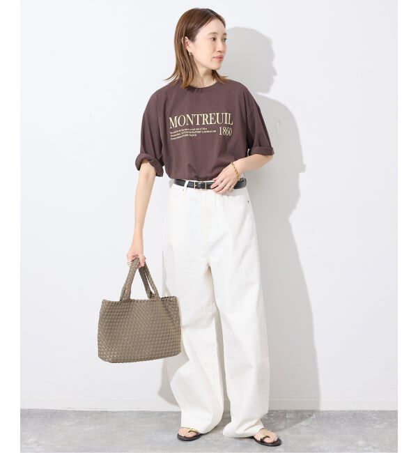 SLOBE IENA「《追加》SLOBE イントレチャートトートバッグ」|トートバッグ|