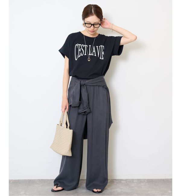 SLOBE IENA「《追加》SLOBE イントレチャートトートバッグ」|トートバッグ|