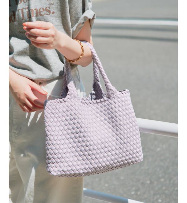 SLOBE IENA「《追加》SLOBE イントレチャートトートバッグ」|トートバッグ|