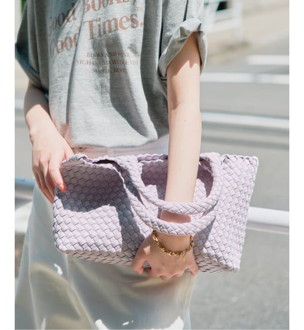 SLOBE IENA「《追加》SLOBE イントレチャートトートバッグ」|トートバッグ|