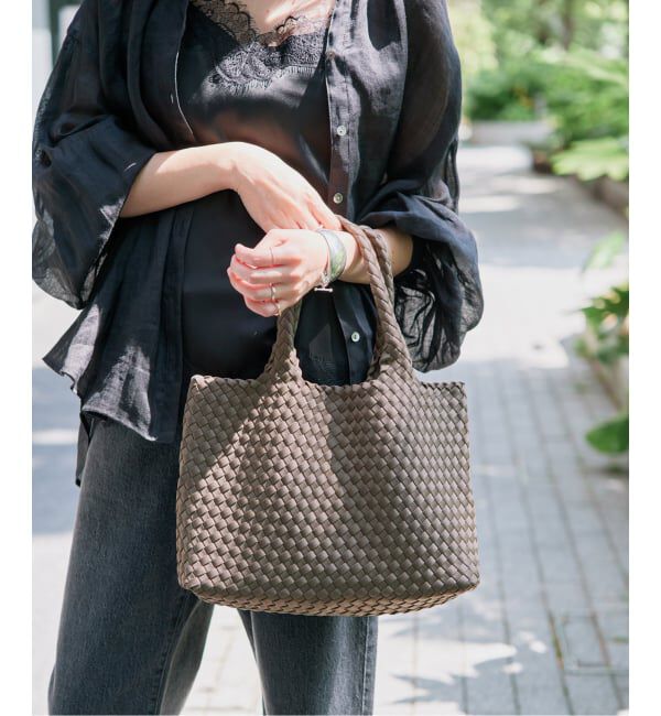 SLOBE IENA「《追加》SLOBE イントレチャートトートバッグ」|トートバッグ|