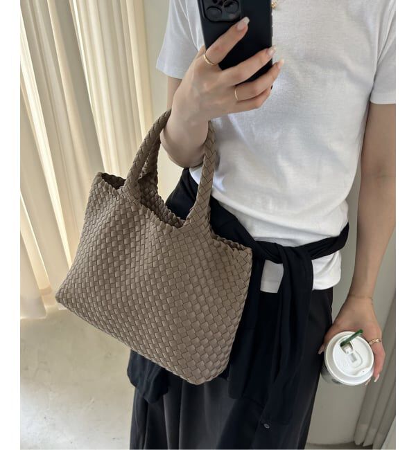 SLOBE IENA「《追加》SLOBE イントレチャートトートバッグ」|トートバッグ|