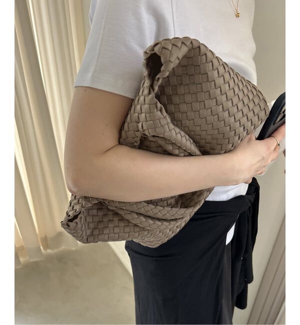 SLOBE IENA「《追加》SLOBE イントレチャートトートバッグ」|トートバッグ|