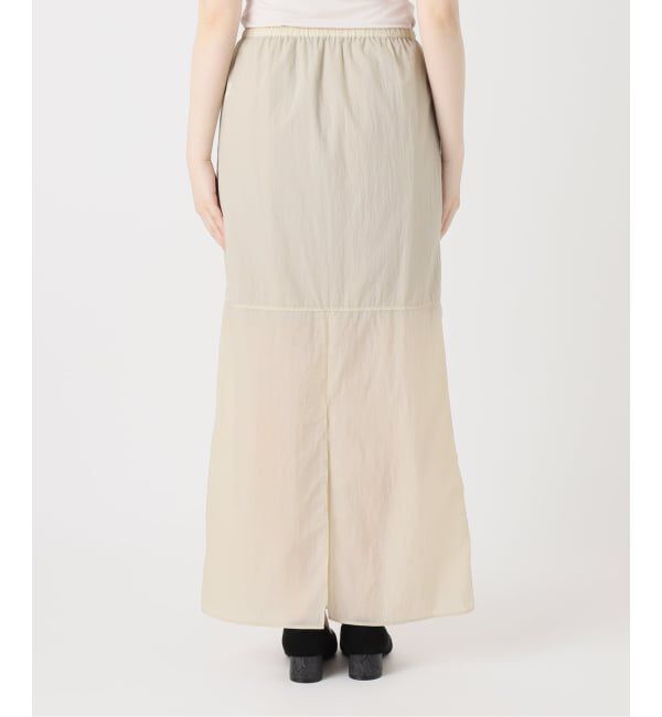 IENA LA BOUCLE「《撥水》IENA LA BOUCLE シアーナイロンスカート」|スカート|
