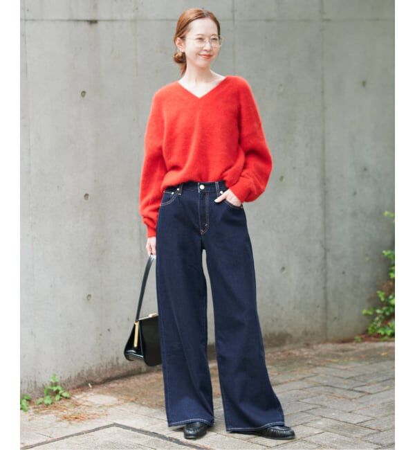 SLOBE IENA「《予約》Levi&rsquo;s/リーバイス SLOBE別注 CINCH WIDE LEG デニムパンツ」|デニム|