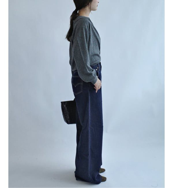 SLOBE IENA「《予約》Levi&rsquo;s/リーバイス SLOBE別注 CINCH WIDE LEG デニムパンツ」|デニム|