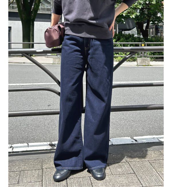SLOBE IENA「《予約》Levi&rsquo;s/リーバイス SLOBE別注 CINCH WIDE LEG デニムパンツ」|デニム|