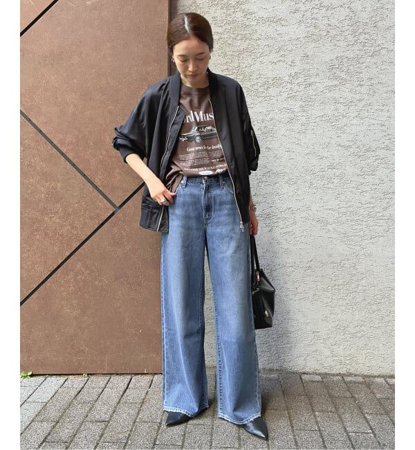 SLOBE IENA「《予約》Levi&rsquo;s/リーバイス SLOBE別注 CINCH WIDE LEG デニムパンツ」|デニム|