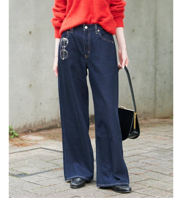 SLOBE IENA「《予約》Levi&rsquo;s/リーバイス SLOBE別注 CINCH WIDE LEG デニムパンツ」|デニム|