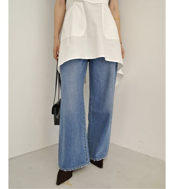SLOBE IENA「《予約》Levi&rsquo;s/リーバイス SLOBE別注 CINCH WIDE LEG デニムパンツ」|デニム|