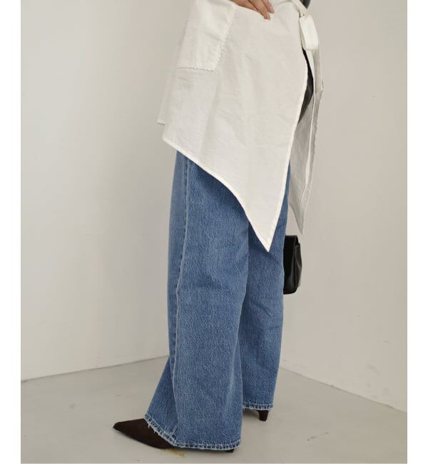 SLOBE IENA「《予約》Levi&rsquo;s/リーバイス SLOBE別注 CINCH WIDE LEG デニムパンツ」|デニム|