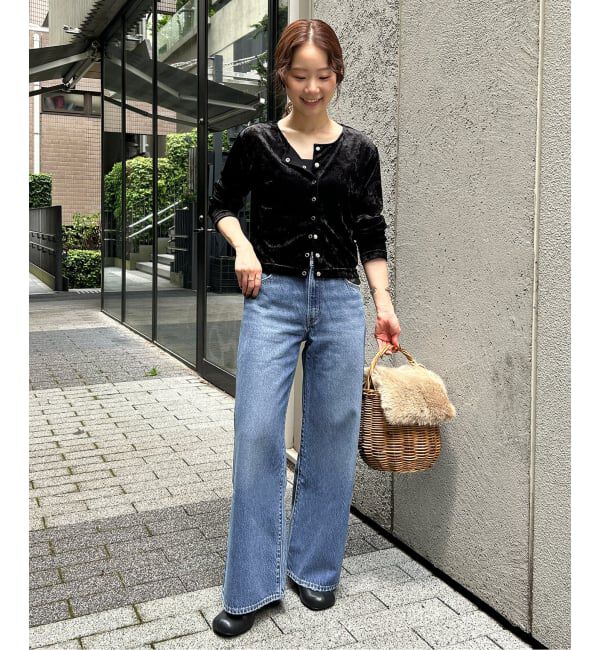 SLOBE IENA「《予約》Levi&rsquo;s/リーバイス SLOBE別注 CINCH WIDE LEG デニムパンツ」|デニム|