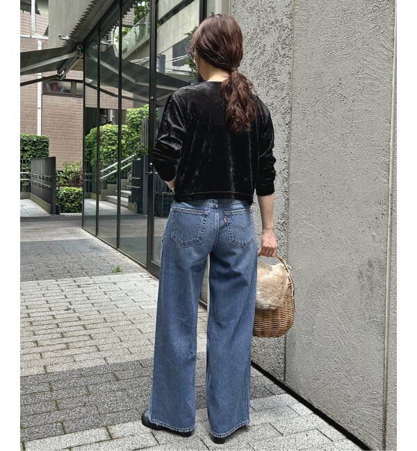 SLOBE IENA「《予約》Levi&rsquo;s/リーバイス SLOBE別注 CINCH WIDE LEG デニムパンツ」|デニム|