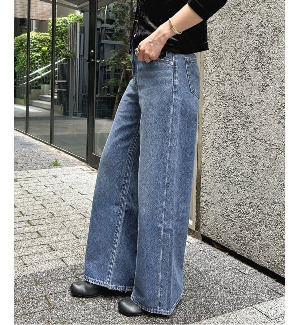 SLOBE IENA「《予約》Levi&rsquo;s/リーバイス SLOBE別注 CINCH WIDE LEG デニムパンツ」|デニム|