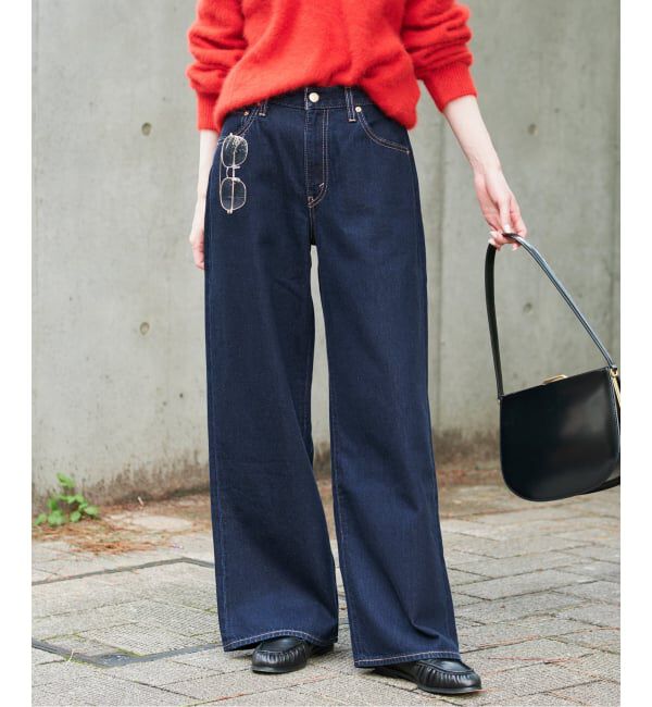 SLOBE IENA「《予約》Levi&rsquo;s/リーバイス SLOBE別注 CINCH WIDE LEG デニムパンツ」|デニム|