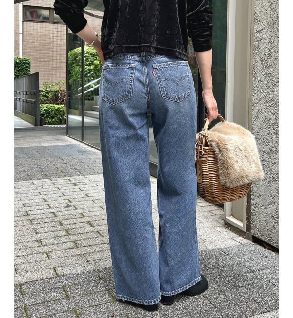 SLOBE IENA「《予約》Levi&rsquo;s/リーバイス SLOBE別注 CINCH WIDE LEG デニムパンツ」|デニム|