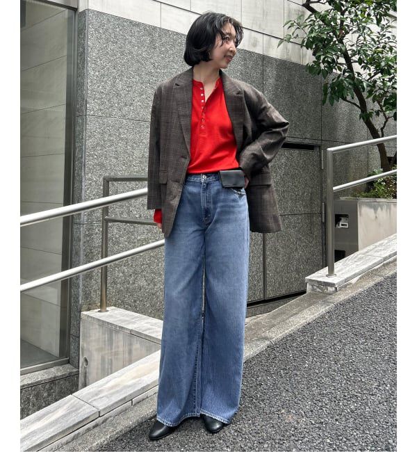 SLOBE IENA「《予約》Levi&rsquo;s/リーバイス SLOBE別注 CINCH WIDE LEG デニムパンツ」|デニム|