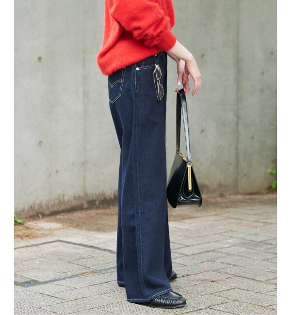 SLOBE IENA「《予約》Levi&rsquo;s/リーバイス SLOBE別注 CINCH WIDE LEG デニムパンツ」|デニム|