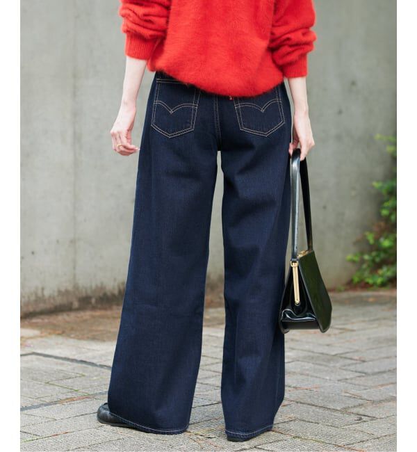 SLOBE IENA「《予約》Levi&rsquo;s/リーバイス SLOBE別注 CINCH WIDE LEG デニムパンツ」|デニム|