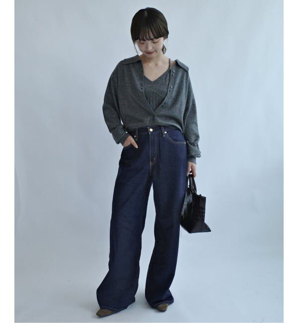 SLOBE IENA「《予約》Levi&rsquo;s/リーバイス SLOBE別注 CINCH WIDE LEG デニムパンツ」|デニム|