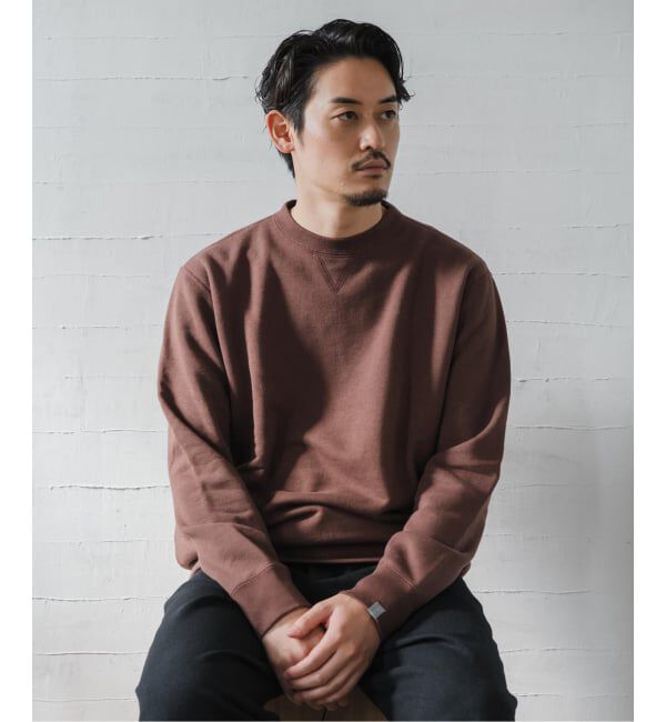 EDIFICE「LOOPWHEELER for LOWERCASE ライトツリウラケ ルーズフィットスウェット」|スウェット・ジャージ|