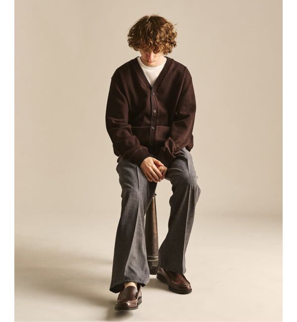 417 EDIFICE「FRED PERRY / フレッドペリー 417別注 ティップドカーディガン」|カーディガン|
