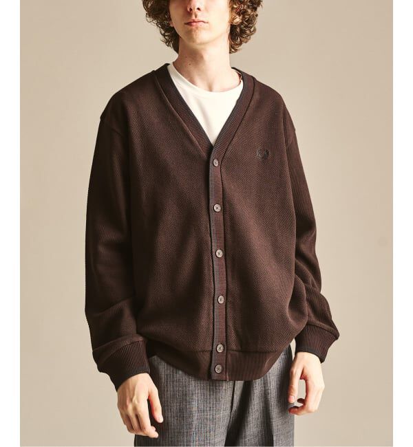 417 EDIFICE「FRED PERRY / フレッドペリー 417別注 ティップドカーディガン」|カーディガン|
