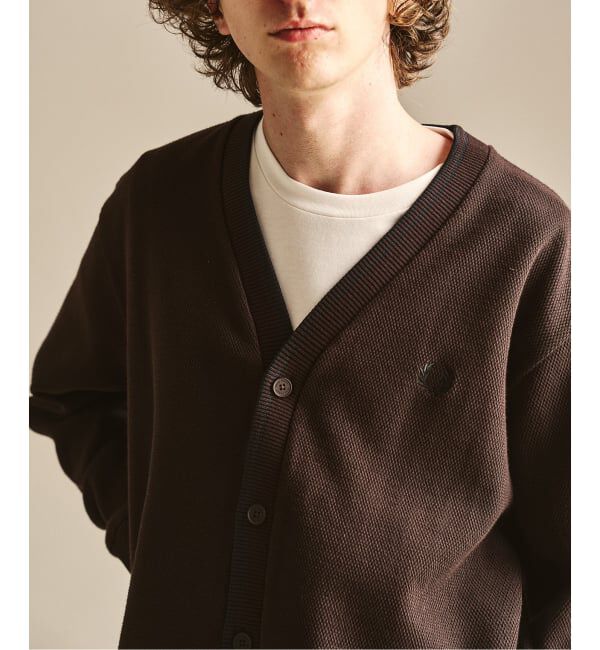 417 EDIFICE「FRED PERRY / フレッドペリー 417別注 ティップドカーディガン」|カーディガン|