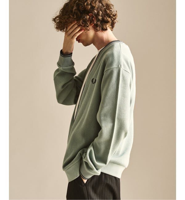 417 EDIFICE「FRED PERRY / フレッドペリー 417別注 ティップドカーディガン」|カーディガン|