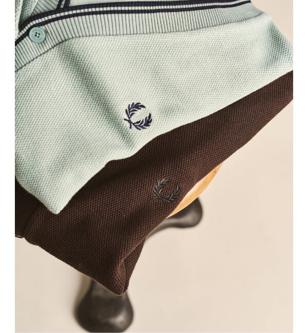 417 EDIFICE「FRED PERRY / フレッドペリー 417別注 ティップドカーディガン」|カーディガン|
