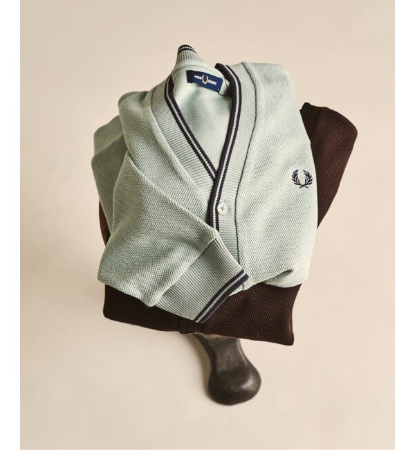 417 EDIFICE「FRED PERRY / フレッドペリー 417別注 ティップドカーディガン」|カーディガン|