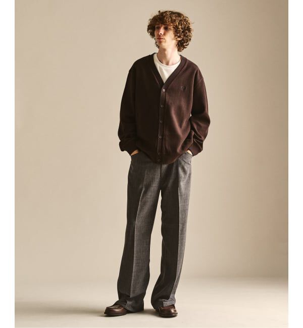 417 EDIFICE「FRED PERRY / フレッドペリー 417別注 ティップドカーディガン」|カーディガン|