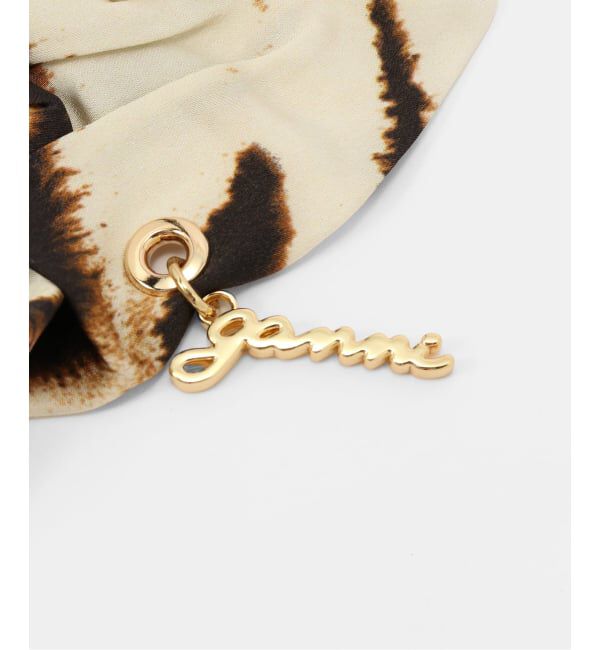 PULP「GANNI / ガニー Scrunchie Printed Stretch Satin」|その他|