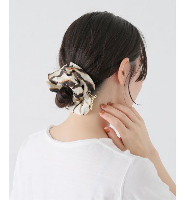 PULP「GANNI / ガニー Scrunchie Printed Stretch Satin」|その他|