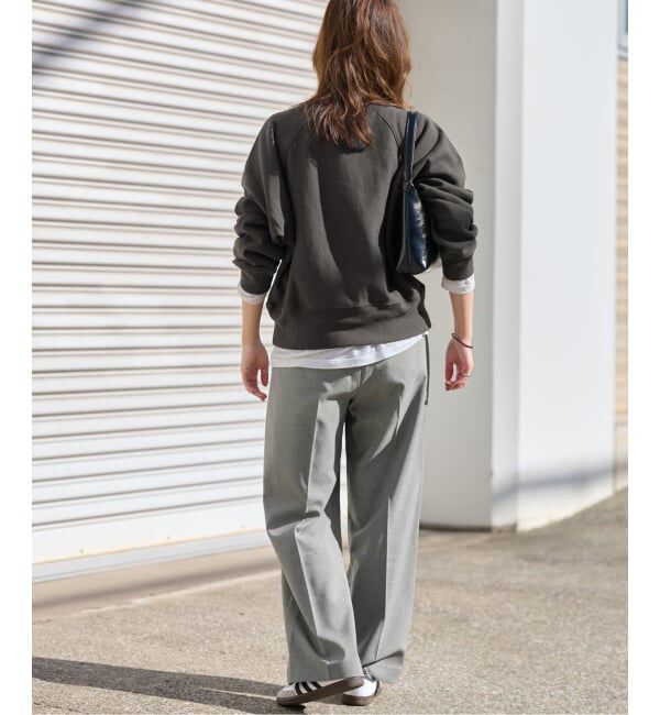 JOURNAL STANDARD relume「《追加7》マットウースフレアタックパンツ」|スラックス|
