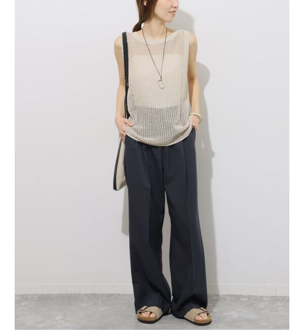 JOURNAL STANDARD relume「《追加7》マットウースフレアタックパンツ」|スラックス|