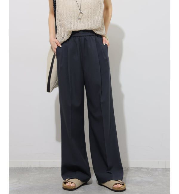 JOURNAL STANDARD relume「《追加7》マットウースフレアタックパンツ」|スラックス|