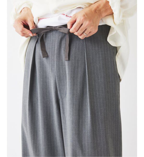JOURNAL STANDARD relume「TRストライプ オーバーパンツ」|スラックス|